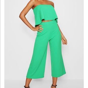 NWT Bandeau Top and Culottes Co-Ord Set